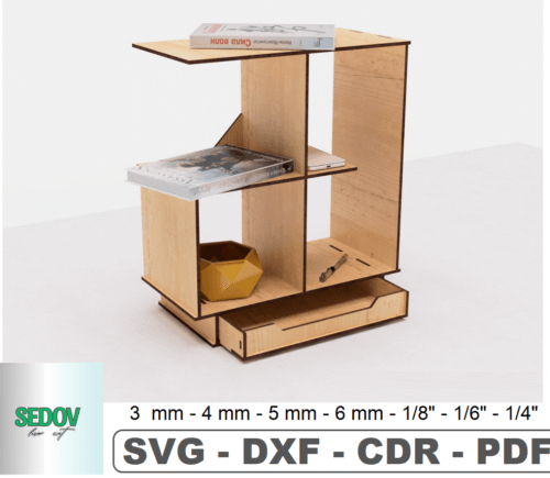 Estanteria De Mesa Con Cajon Creativo Digital